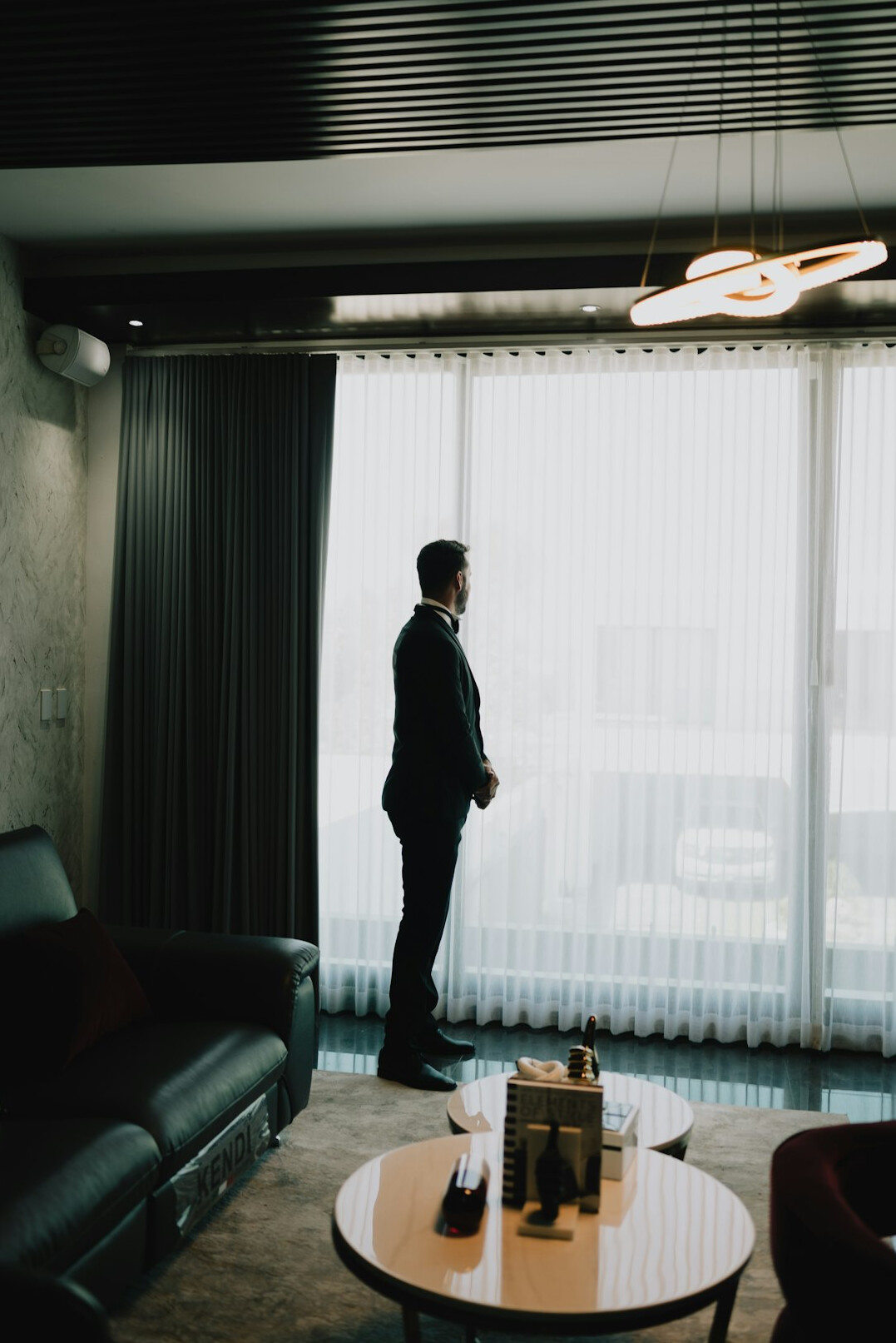 Portrait of a businessman in a suit